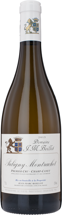 2013 PULIGNY MONTRACHET 1er Cru Champ Canet Domaine Jean-Marc Boillot, Lea & Sandeman