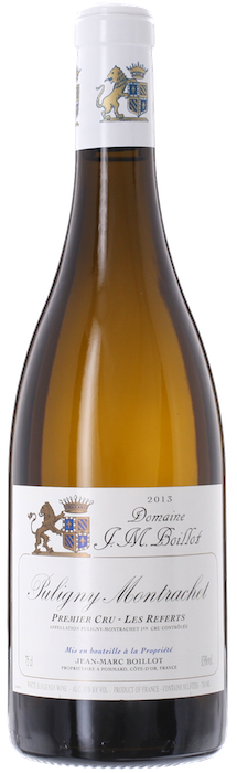 2013 PULIGNY MONTRACHET 1er Cru Referts Domaine Jean-Marc Boillot, Lea & Sandeman