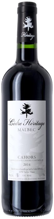 2014 CAHORS Cuvée Cèdre Héritage Pascal Verhaeghe, Lea & Sandeman