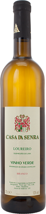 2014 CASA DA SENRA VINHO VERDE LOUREIRO Lima Quinta dos Abrigueiros, Lea & Sandeman