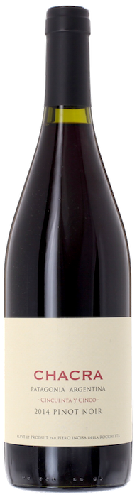 2014 CHACRA '55' PINOT NOIR Bodega Chacra, Lea & Sandeman