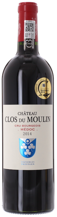 2014 CHÂTEAU CLOS DU MOULIN Médoc, Lea & Sandeman