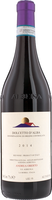 2014 DOLCETTO D'ALBA Andrea Oberto, Lea & Sandeman