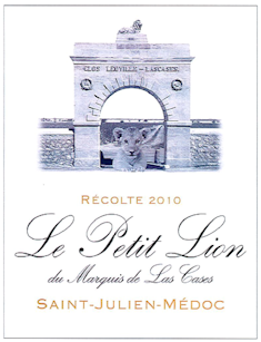 2014 LE PETIT LION Saint Julien Château Leoville Las Cases, Lea & Sandeman