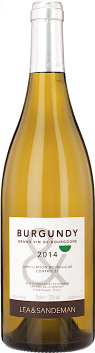 2014 LEA & SANDEMAN White Burgundy Bourgogne Blanc, Lea & Sandeman