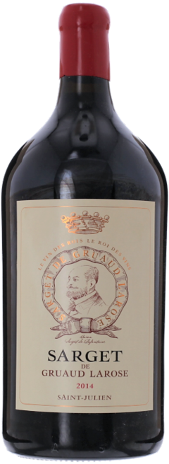 2014 SARGET DE GRUAUD LAROSE du Château Gruaud Larose Saint Julien, Lea & Sandeman