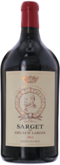 2014 SARGET DE GRUAUD LAROSE du Château Gruaud Larose Saint Julien, Lea & Sandeman
