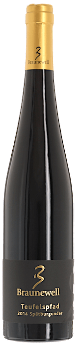 2014 TEUFELSPFAD SPÄTBURGUNDER Weingut Braunewell, Lea & Sandeman
