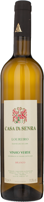 2015 CASA DA SENRA VINHO VERDE LOUREIRO Lima Quinta dos Abrigueiros, Lea & Sandeman