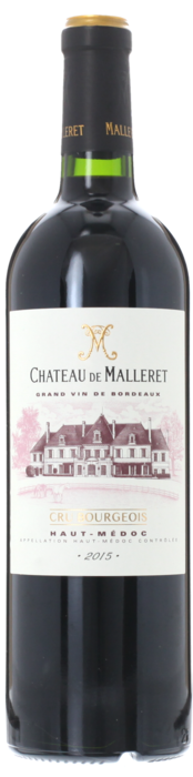 2015 CHÂTEAU DE MALLERET Cru Bourgeois Haut Médoc, Lea & Sandeman