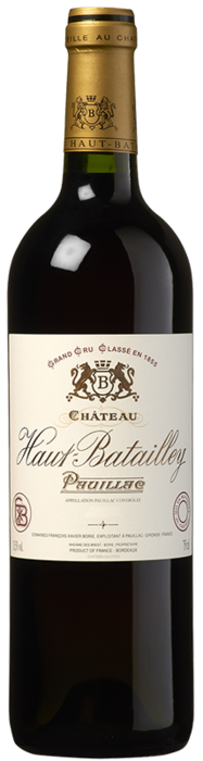 2015 CHÂTEAU HAUT BATAILLEY 5ème Cru Classé Pauillac, Lea & Sandeman