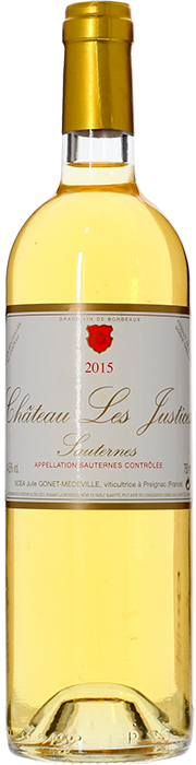 2015 CHÂTEAU LES JUSTICES Sauternes, Lea & Sandeman