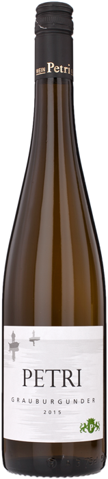 2015 GRAUBURGUNDER Spätlese Trocken Weingut Petri, Lea & Sandeman