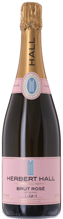 2015 HERBERT HALL Rosé Brut English Sparkling Wine, Lea & Sandeman