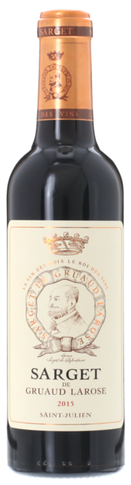 2015 SARGET DE GRUAUD LAROSE du Château Gruaud Larose Saint Julien, Lea & Sandeman