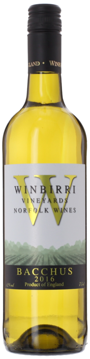 2016 BACCHUS Dry White English wine Winbirri Vineyards, Lea & Sandeman