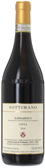 2016 BARBARESCO Cottá Sottimano, Lea & Sandeman