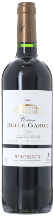 2016 CHÂTEAU BELLE GARDE Bordeaux, Lea & Sandeman