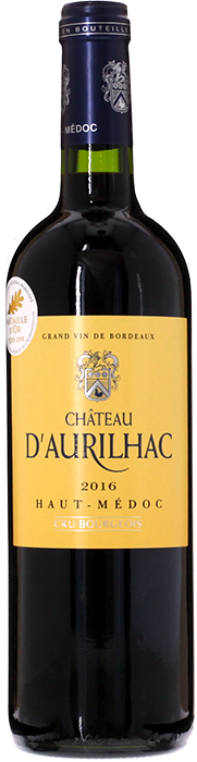 2016 CHÂTEAU D'AURILHAC Cru Bourgeois Médoc, Lea & Sandeman