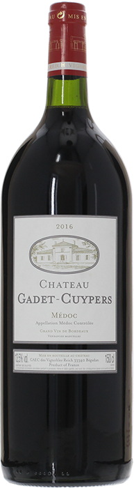 2016 CHÂTEAU GADET CUYPERS Médoc, Lea & Sandeman