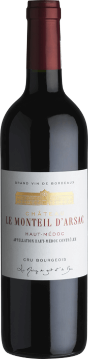 2016 CHÂTEAU LE MONTEIL D'ARSAC Haut Médoc, Lea & Sandeman