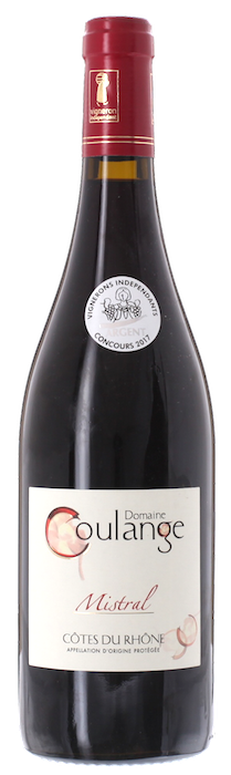 2016 CÔTES DU RHÔNE Rouge Cuvée Mistral Domaine Coulange, Lea & Sandeman