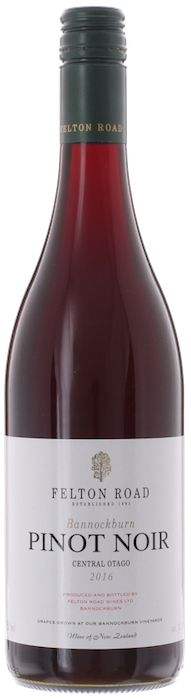 2016 FELTON ROAD Pinot Noir Bannockburn, Lea & Sandeman