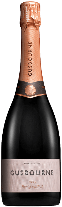 2016 GUSBOURNE Rosé Brut English Sparkling Wine, Lea & Sandeman