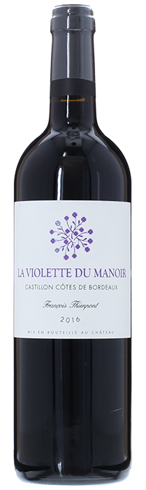 2016 LA VIOLETTE DU MANOIR Côtes de Castillon Château Manoir du Gravoux, Lea & Sandeman