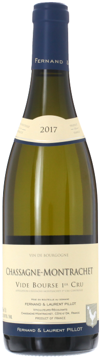 2017 CHASSAGNE MONTRACHET 1er Cru Vide Bourse Domaine Fernand & Laurent Pillot, Lea & Sandeman