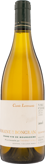 2017 DOMAINE DE LA BON GRAN Cuvée Levroutée Mâcon Viré, Lea & Sandeman