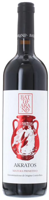 2017 PRIMITIVO DI MATERA Akratos DOC Battifarano, Lea & Sandeman