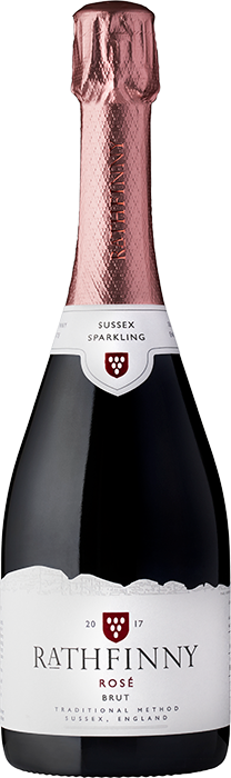 2017 RATHFINNY Rosé Brut English Sparkling Wine, Lea & Sandeman