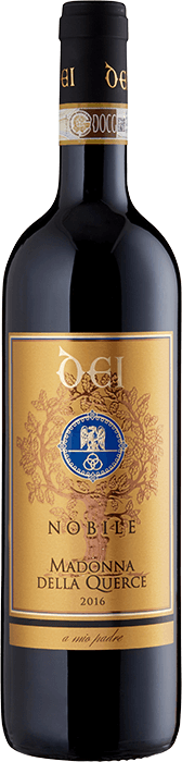2017 VINO NOBILE DI MONTEPULCIANO Madonna Della Querce Cantine Dei, Lea & Sandeman