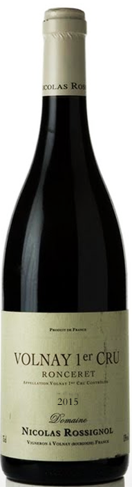 2015 VOLNAY 1er Cru Roncerets Domaine Nicolas Rossignol, Lea & Sandeman