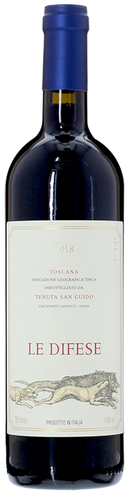 2018 LE DIFESE Tenuta San Guido Incisa della Rocchetta, Lea & Sandeman