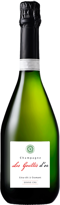 2018 LES GOUTTES D'OR Blanc de Blancs Grand Cru Cramant Champagne Lancelot Pienne, Lea & Sandeman