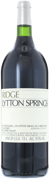 2018 RIDGE Lytton Springs Ridge Vineyards, Lea & Sandeman