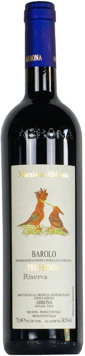 2019 BAROLO Pressenda Riserva Marziano Abbona, Lea & Sandeman