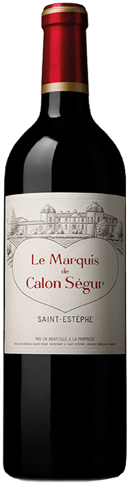 2019 MARQUIS DE CALON Saint Estèphe Château Calon Ségur, Lea & Sandeman
