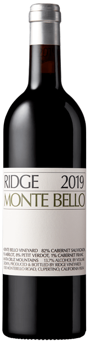 2019 RIDGE Monte Bello Cabernet Ridge Vineyards, Lea & Sandeman