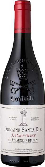 2020 CHÂTEAUNEUF DU PAPE La Crau Ouest Domaine Santa Duc, Lea & Sandeman