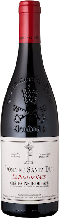 2020 CHÂTEAUNEUF DU PAPE Le Pied De Baud Domaine Santa Duc, Lea & Sandeman