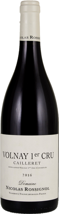 2016 VOLNAY 1er Cru Caillerets Domaine Nicolas Rossignol, Lea & Sandeman