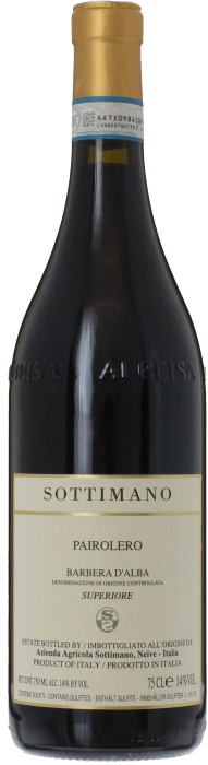 2021 BARBERA D'ALBA Pairolero Sottimano, Lea & Sandeman