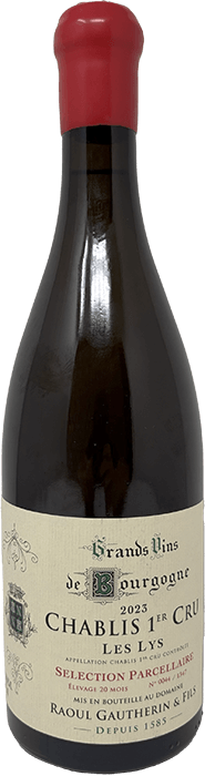 2023 CHABLIS 1er Cru Les Lys Domaine Raoul Gautherin, Lea & Sandeman