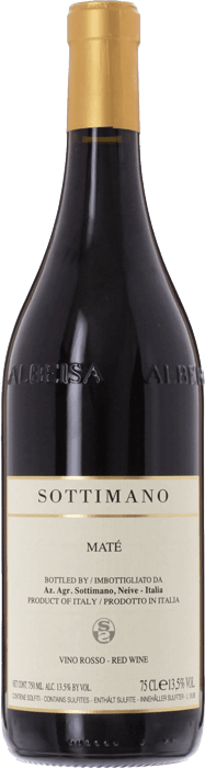 MATÉ Brachetto Sottimano 2025 bottle
