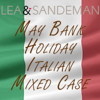2013-May-Bank-Holiday-Italian-Mixed-Case