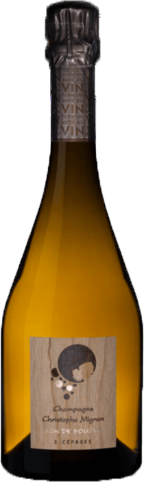 ADN DE FOUDRE 3 Cépages Brut Nature Champagne Christophe Mignon NV, Lea & Sandeman