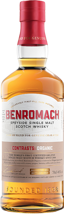 BENROMACH ORGANIC SINGLE MALT Gordon & MacPhail, Lea & Sandeman